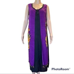 MEETU MAGIC THE AFRICAN SCENE  MAXI DRESS  
Costume 
Theater 
Size M